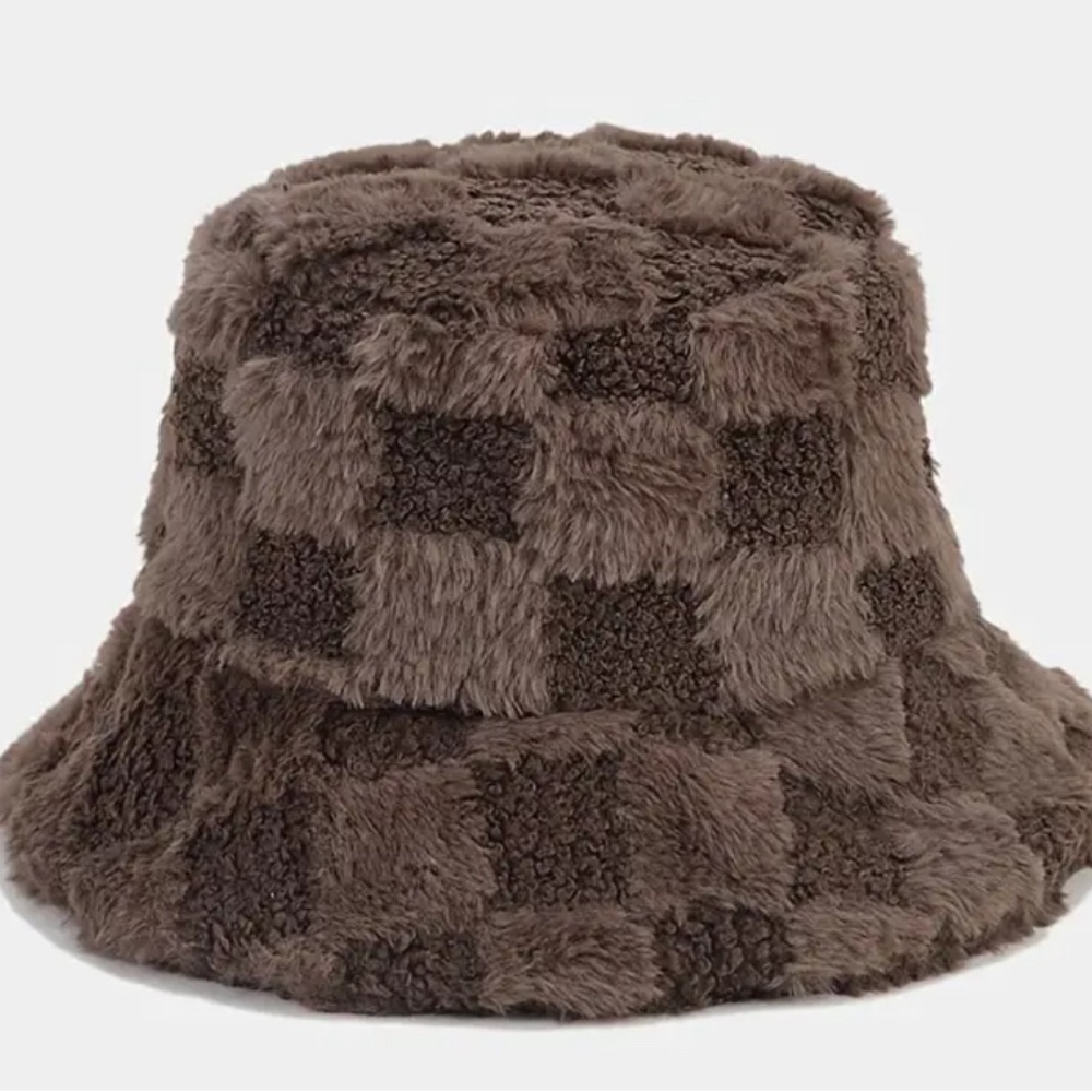 Plaid Bucket Hat.